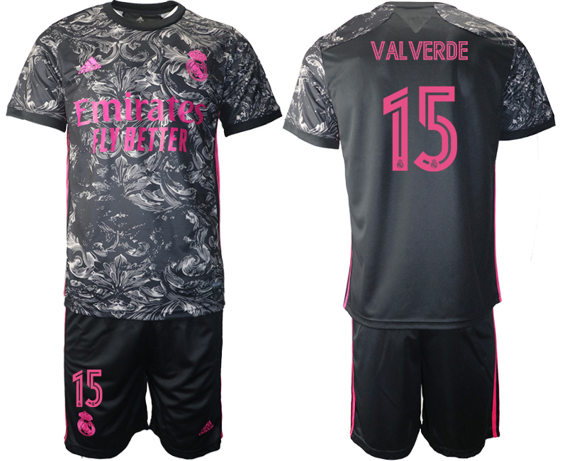 2021 Men Real Madrid away #15 soccer jerseys